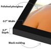 Americanflat Poster Frame - Perfect for Photos and Artwork - Black - 3 of 4