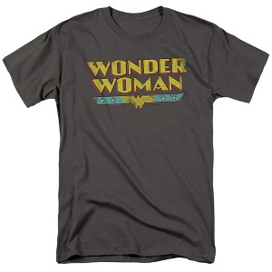 Dc Wonder Woman Logo Adult T-Shirt - 1 of 4