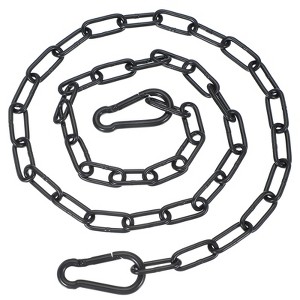 Unique Bargains Stainless Steel Outdoor Furniture Accessories Fitness Hammock Swing Chair Hanging Chain - 1 of 4