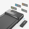 Walking Pad, Under Desk Treadmill, 2 in 1 Portable Treadmill with Remote Control LED Display(black) - 2 of 4