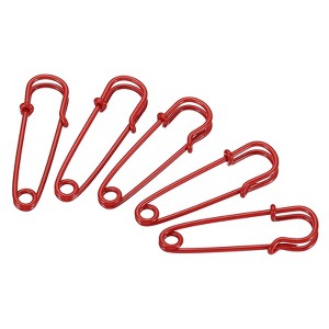 Unique Bargains Metal Blankets Crafts Brooch Making Home Sewing Large Safety Pins 24 Pcs - 1 of 4