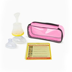 LifeVac Pink Travel Kit - Portable Suction Rescue Device, First Aid Kit for Kids and Adults, Portable Airway Suction Device for Children and Adults - 1 of 4