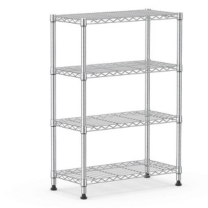 AndMakers 4 Tiers Steel Adjustable Household Shelving Unit (29.5 in. W x 47.2 in. H x 13.7 in. D) - 1 of 4