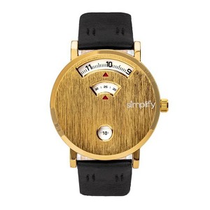 Simplify The 7000 Leather-Band Watch - 1 of 4