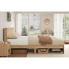 homfan Platform Bed Frame with Natural Rattan Headboard, Cane Bed Frame with 2 Storage Drawers - 4 of 4