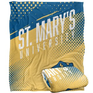 St. Mary'S University Fan Zone Silky Touch Super Soft Throw Blanket 50x60 - 1 of 4