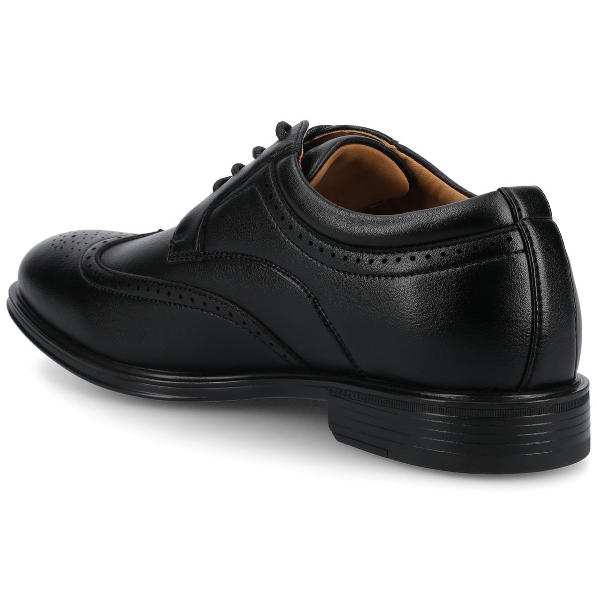 Vance Mens Cormac Medium and Wide Width Comfort Wingtip Oxford Dress Shoe - thumbnail 7