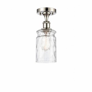 Candor - 1 Light Semi-Flush Mount In Industrial Style-13 Inches Tall and 4.75 Inches Wide - 1 of 1