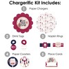 Big Dot of Happiness But First, Wine - Wine Tasting Party Paper Charger and Table Decorations - Chargerific Kit - Place Setting for 8 - 3 of 4
