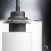 Urban Ambiance Luxury Contemporary Pendant Light,  10"H x 5.875"W,  Charcoal Finish, UHP2261 - 4 of 4