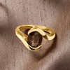 Ross-Simons 2.50 Carat Smoky Quartz Swirl Ring in 18kt Gold Over Sterling - 4 of 4