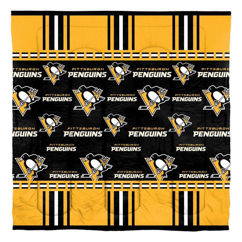 NHL Pittsburgh Penguins Rotary Bed Set, 2 of 4