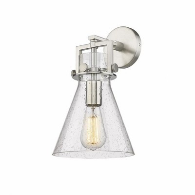 Newton Cone - 1 Light Wall Sconce In Industrial Style-14 Inches Tall and 8 Inches Wide