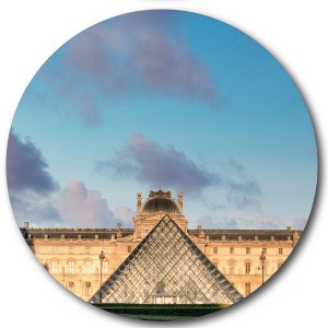 Courtside Market Global Wonders Photography Collection, Museum Of Paris Statement Piece Wood Décor - 1 of 4