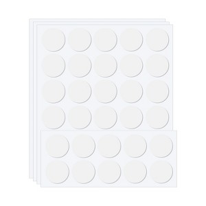 Unique Bargains Round Removable Adhesive Poster Double-Sided Adhesive Dots - 1 of 4