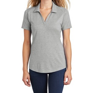 Mafoose Women's Tri-Blend Wicking Polo - 1 of 4