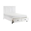 Queen Size Platform Bed with Storage Drawers for Bedroom - 3 of 4