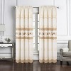 RT Designer Collection Antonia Macrame Luxurious Decorative Rod Pocket Curtain Panel 54" x 84" Beige - 2 of 4