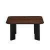 Omax Decor,Joss Square Shape Modern Wood Coffee Table - 2 of 4