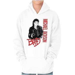 Michael Jackson Bad Music Album Cover Youth Hoodie Boy Girl Brisco Brands - 1 of 4