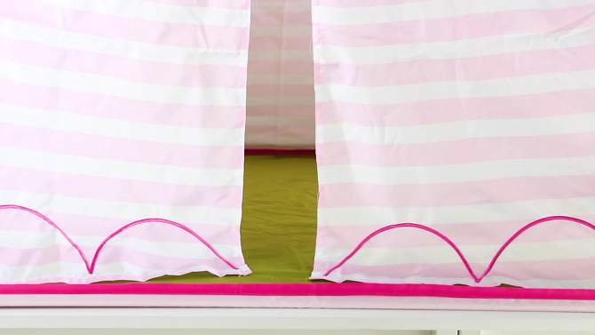 Our Generation Pink Suite Camping Play Tent for Dolls &#38; Kids, 2 of 7, play video