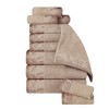Charming Floral Accent Cotton Towel Set by Blue Nile Mills - 2 of 4