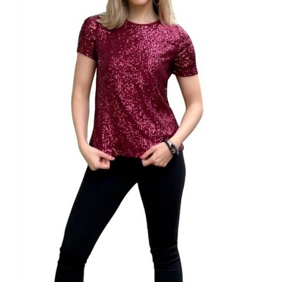 Women's SEQUIN TOP - Hannah & Gracie