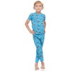 Blue Dinosaurs/Sports 2 Pack Shortsleeve Pajamas - image 2 of 3