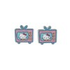 Hello Kitty Pom Pom Purrin Kuromi My Melody Twin Star Chococat Badtz-Maru Cinnamoroll Keroppi Large Earring Set - 3 of 4