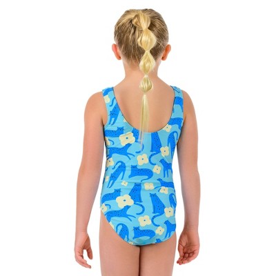 Destira Wild Flower Mint One Piece Swimsuit, Child S — фото 2