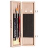 da Vinci Watercolor Brush Set, Watercolor, Assorted, 4 Brush Set in Wooden Box with Soap - 2 of 2