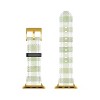 Ninola Design Watercolor Gingham Salad Green 42mm/44mm Gold Apple Watch Band - Society6 - image 3 of 3