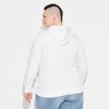 Pride Adult PH by The PHLUID Project 'LGBTQIA+' Hooded Pullover Sweatshirt - White - 2 of 4