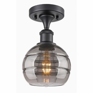 Rochester - 1 Light Semi-Flush Mount In Industrial Style-9.13 Inches Tall and 5.88 Inches Wide - 1 of 1