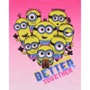 Despicable Me Girls' Movie Minions Better Together Pajama Set Shorts Pink - 3 of 4