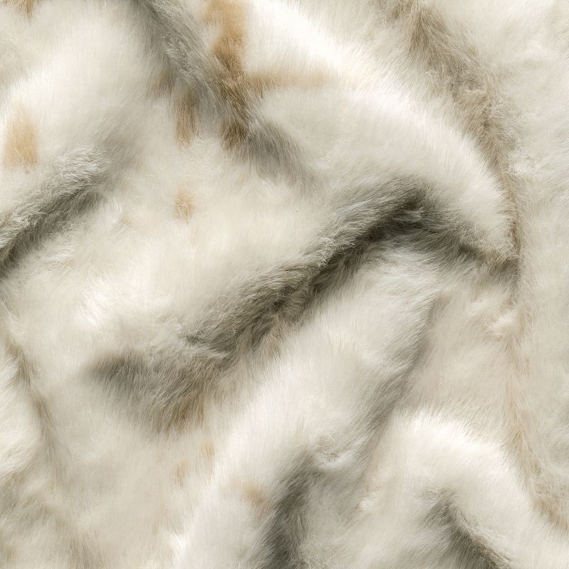 nuLOOM Marcia Machine Washable Faux Cowhide Area Rug, 4 of 11