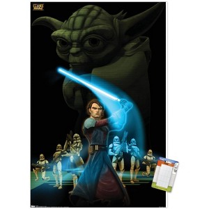 Trends International Star Wars: The Clone Wars - The Force Unframed Wall Poster Prints - 1 of 4