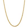 Black Bow Jewelry 5mm, 14k Yellow Gold, D/C Quadruple Rope Chain Necklace - 3 of 4
