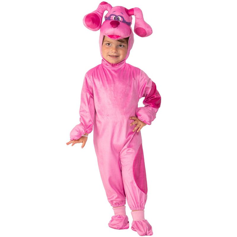 Rubies Blue's Clues and You: Magenta Infant/Toddler Costume, 1 of 4