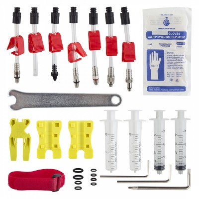 Clarks Deluxe Universal Bleed Kit Disc Brake Workshop Kit