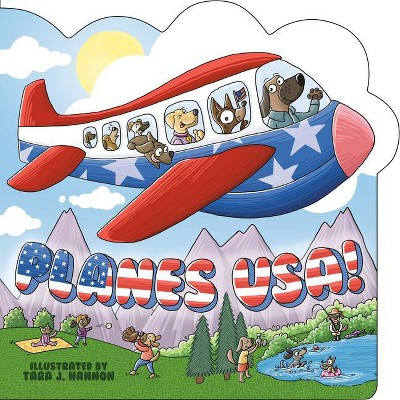  Planes Usa! - by  Jo Parker (Board Book) 