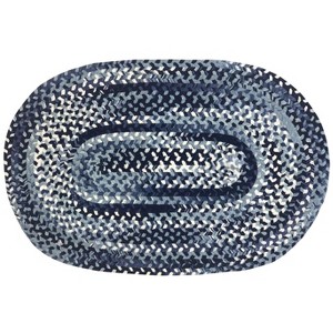 Ombre Collection 100% Cotton Chenille Super Soft & Plush Reversible Indoor Area Utility Rug - Better Trends - 1 of 3