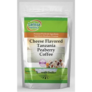 Larissa Veronica Cheese Flavored Tanzania Peaberry Coffee (Gourmet, Naturally Flavored, Whole Coffee Beans) (16 oz, ZIN: 548973) - 1 of 4