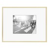 Thin Metal Matted Gallery Frame Gold - Threshold™ - image 3 of 3