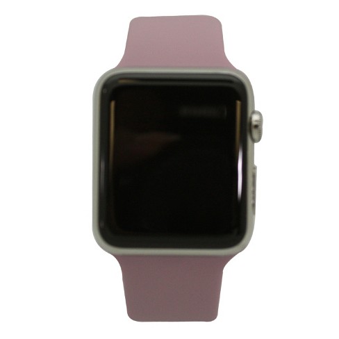 Olivia Pratt Lavender Solid Silicone Apple Watch Band 38mm : Target