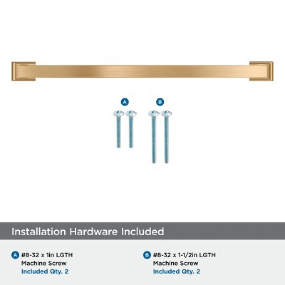 Champagne Bronze 12-5/8" Cabinet Drawer Pull