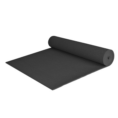 Yoga Direct Anti-Microbial Deluxe Yoga Mat - Black (6mm)