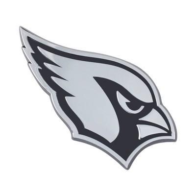 NFL Arizona Cardinals 3D Chrome Metal Emblem