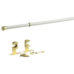 Kenney Enamel White Sash Rod 48 in. L X 84 in. L - 1 of 1
