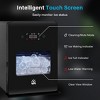 Etust Ice Ball Maker Machine with Ice Scoop & Self-Cleaning - 188 Pcs/24h, Sphere Ice Maker for Home/Bar/Party,Black - 3 of 4